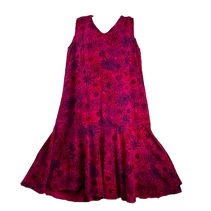 CMC Pink Floral Sleeveless Summer Dress